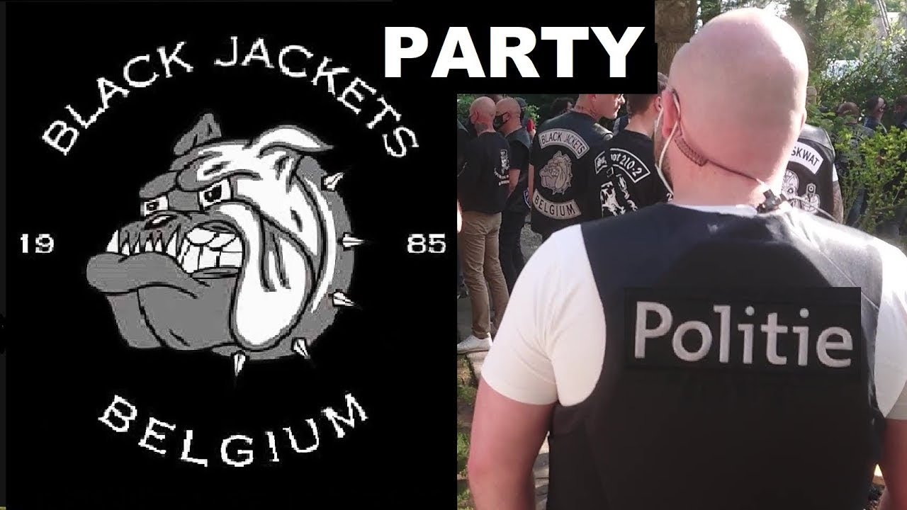 IMPRESSIVE CLUB OPENING PARTY OF BLACK JACKETS BELGIUM: CHAPTER WHITE BULL