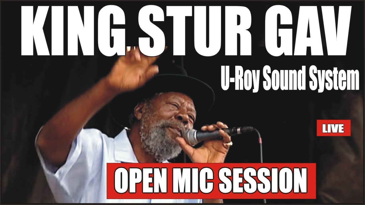 KING STUR GAV Live FREESTYLE Music SESSION General Trees, Daddy U- Roy, Little Twitch,Josey Wales