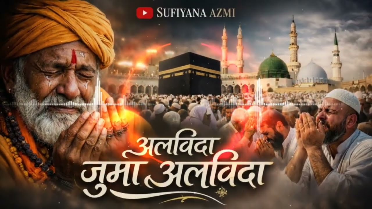 अलविदा जुमा.🤲😭 Sufiyana Song 2026 | Heart Touching Sufi Kalam 2026 | Alvida Jumma Music| @sufi.azmi1
