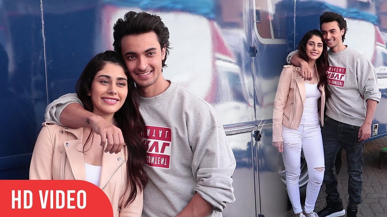 Loveratri Cute Couple Sushrut &  Michelle | Spotted | Aayush Sharma & Warina Hussain