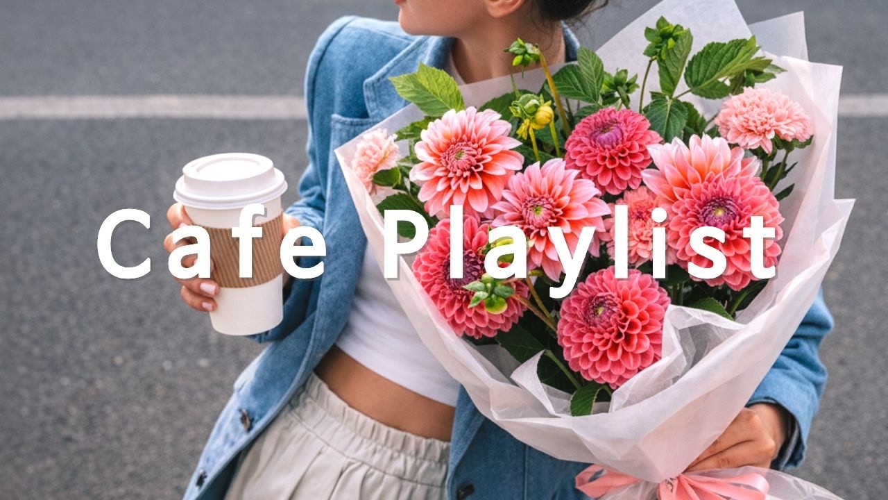 playlist ☕틀자마자 기분 전환되는 봄 카페 음악 🌸 Cafe Groove Pop | 느좋 카페 BGM  | 카공음악