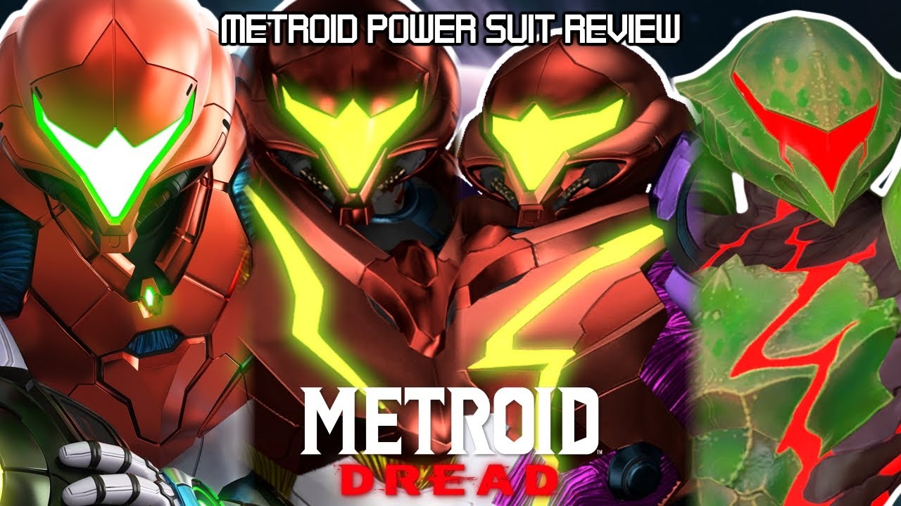 All Metroid Dread Suits | Metroid Power Suit Review Compilation