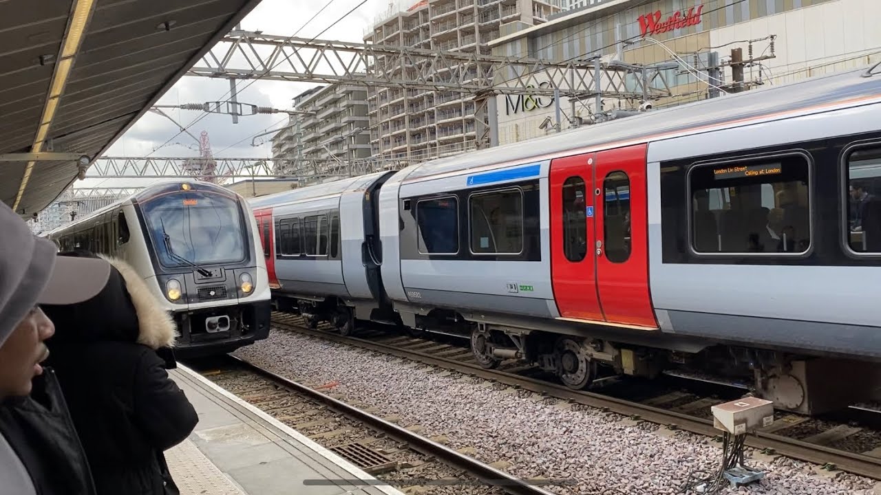 Elizabeth Line: Ride on Class 345 from Stratford to Harold Wood