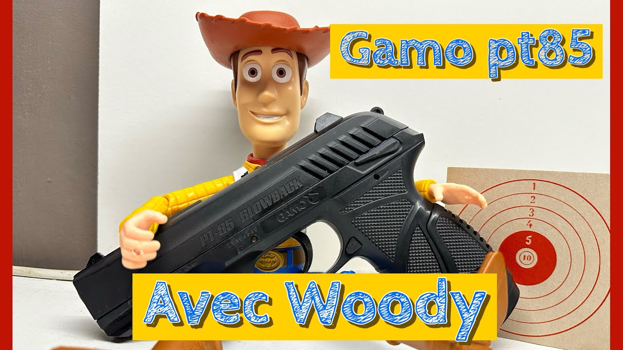 GAMO PT85 tir et plinking à 8 mètres avant l’arrivée de la tempête ciaran