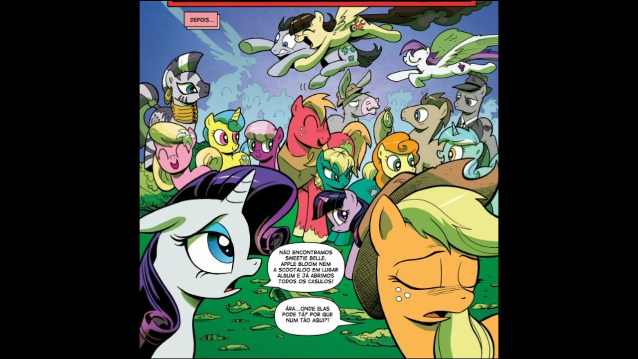 O Retorno da Rainha Chrysalis Part 1. Comics Narrado