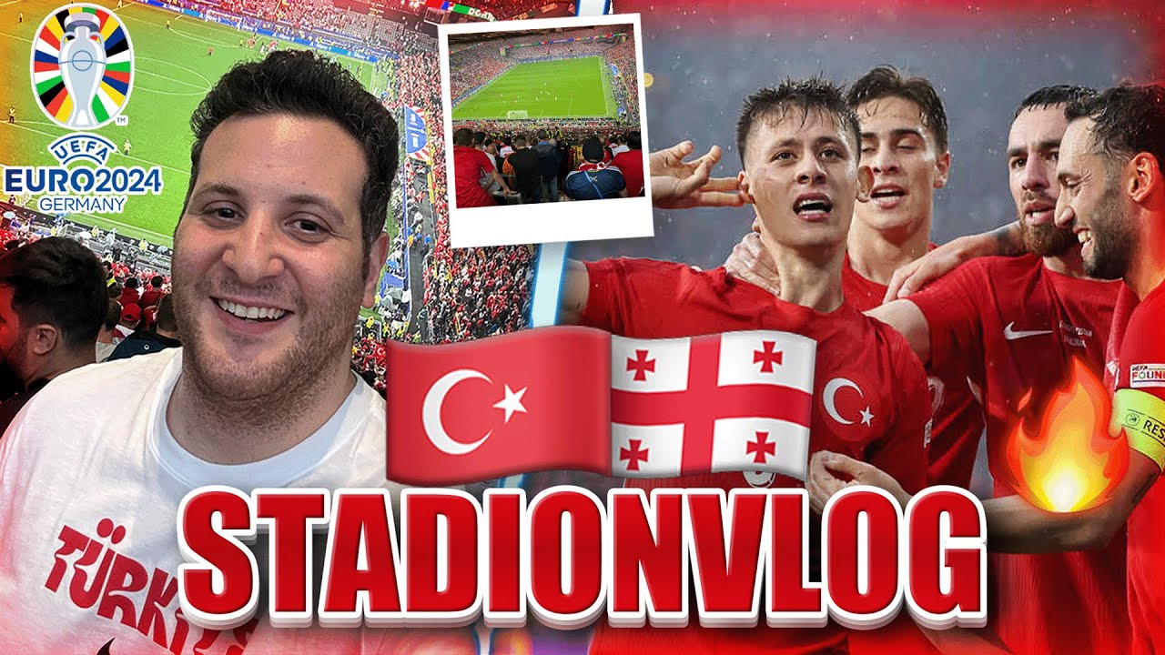 DAS BESTE SPIEL DER EM 😱😍 TÜRKEI vs. GEORGIEN EM Stadionvlog🔥