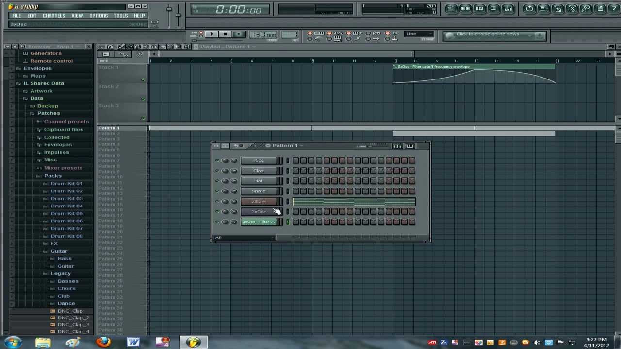 How to make a Deadmau5 style progressive house song in FL Studio 10
