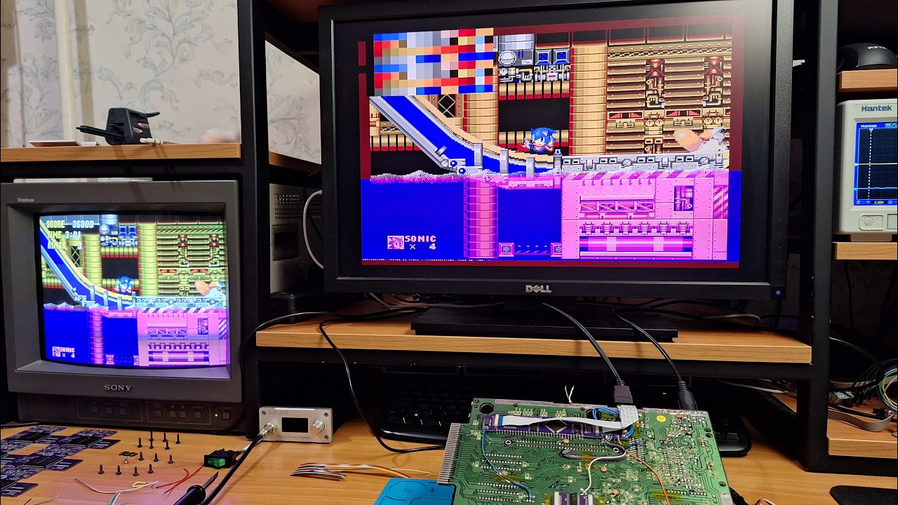 Как я восстанавливал консоль Mega Drive 1 VA4