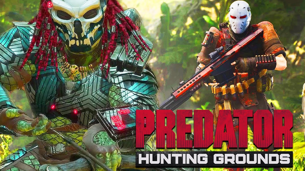 PREDATOR HUNTING GROUNDS - MAX Level New Gameplay (Plazma Killer & Sniper Rifle)