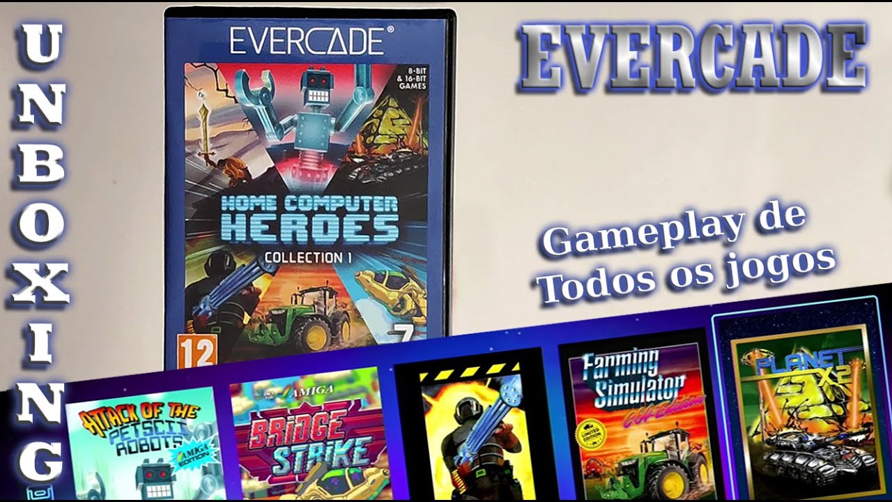 HOME COMPUTER HEROES COLLETION 1 - EVERCADE HOME COMPUTER CLASSICS N 5