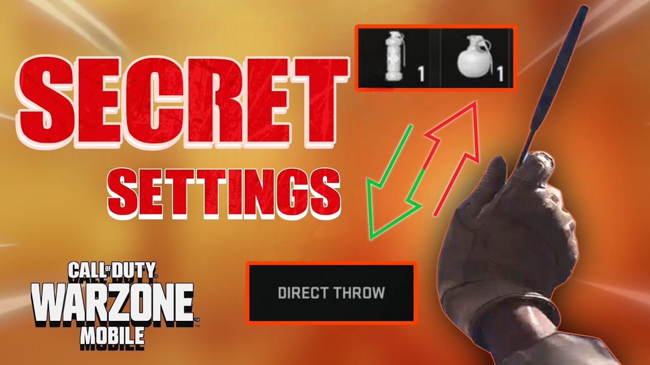 HIDDEN WARZONE MOBILE SETTINGS THAT ONLY 0.01% of players know!|WZM SETTINGS