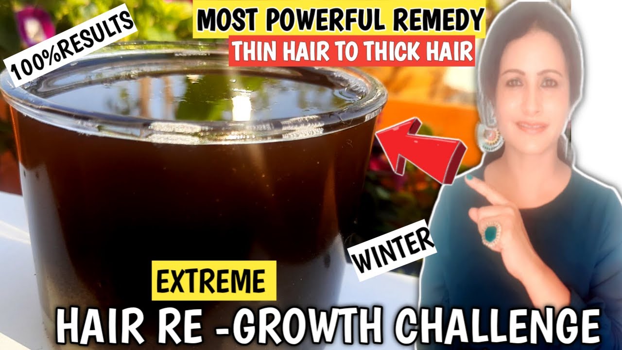 MOST POWERFUL**EXTREME HAIR-GROWTH CHALLENGE**2023/Best HAIRFALL CONTROL Oil/Hair Oil For HairGrowth