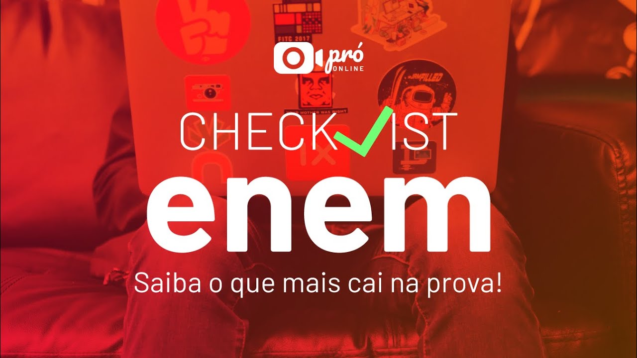 Check List Enem 2021