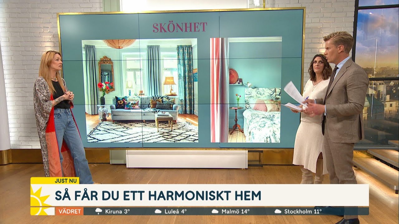 Så inreder du harmoniskt: ”Fokus på hur du mår – inte hur det ser u… | Nyhetsmorgon | TV4 & TV4 Play