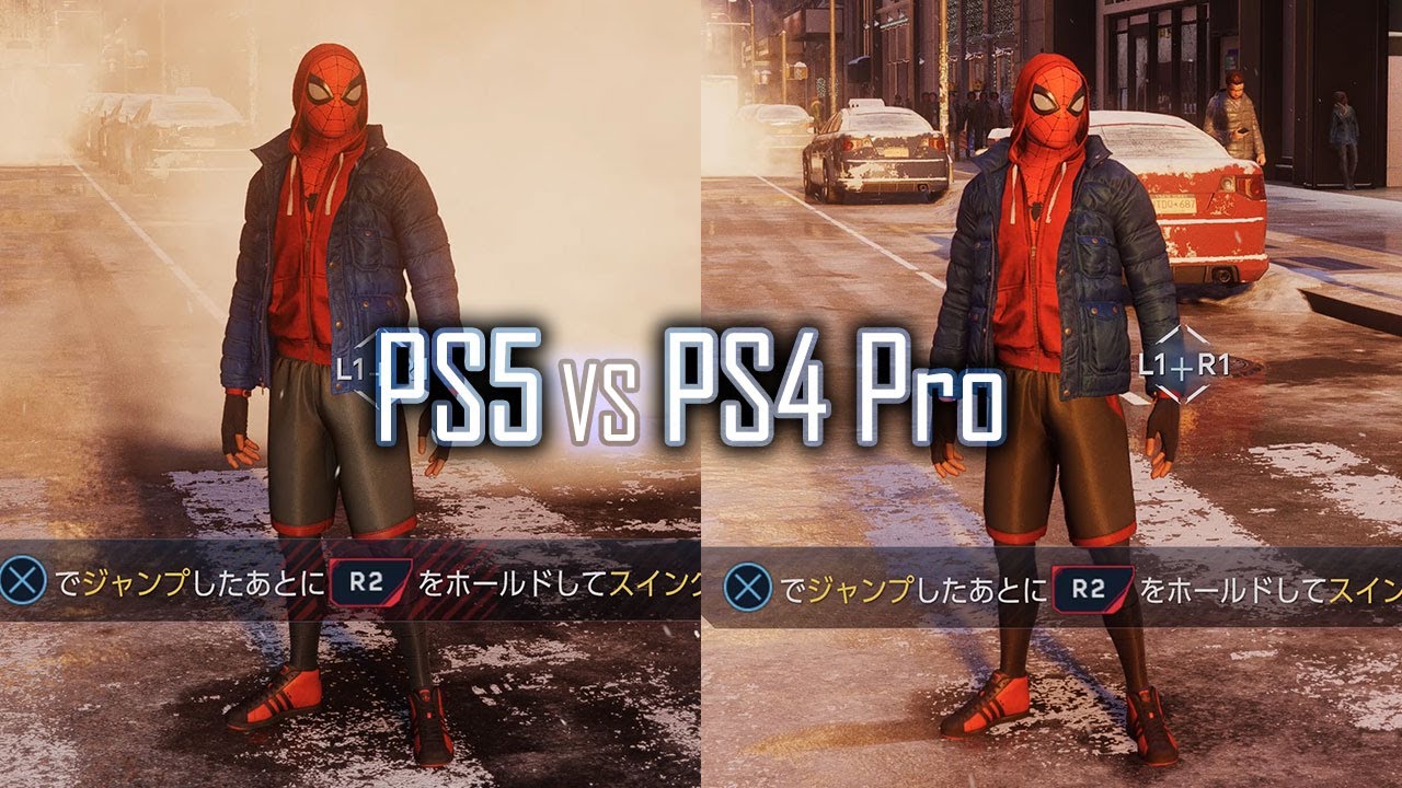 PS5の爆速ロード＆美麗グラフィックを見よ！ PS4 Proと比較テスト