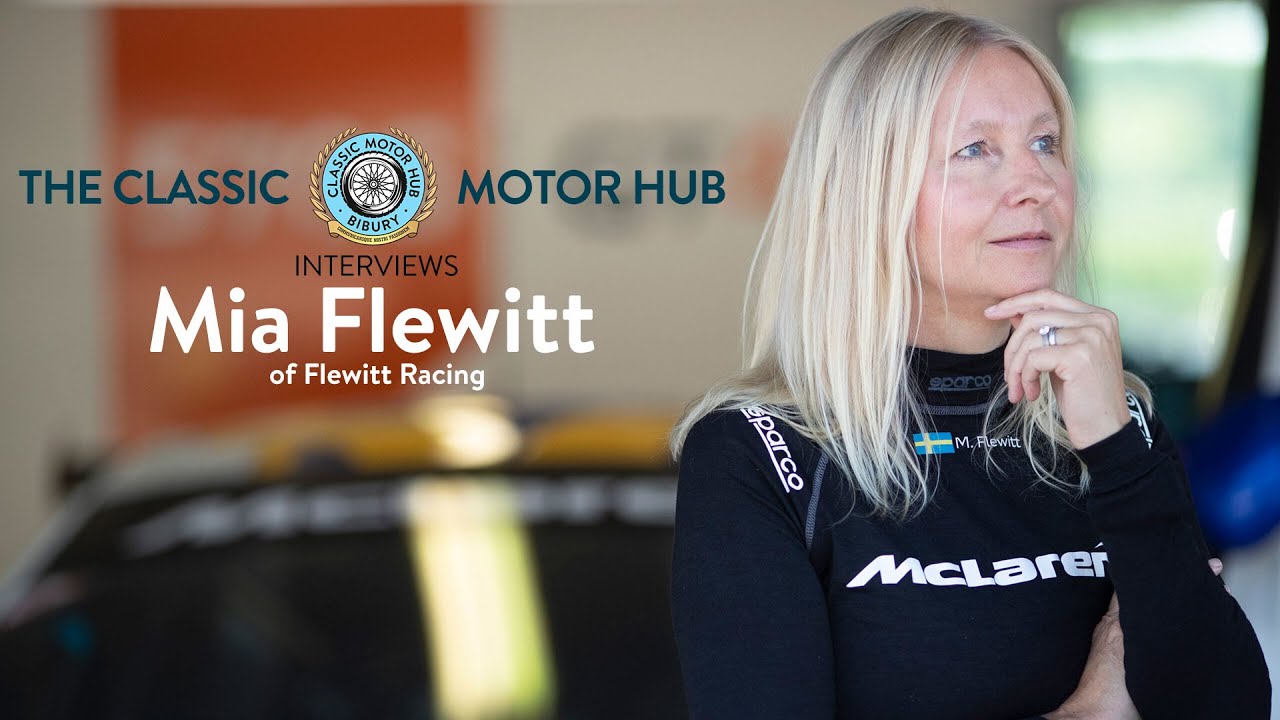 Chatting to Mia Flewitt of Flewitt Racing at The Classic Motor Hub