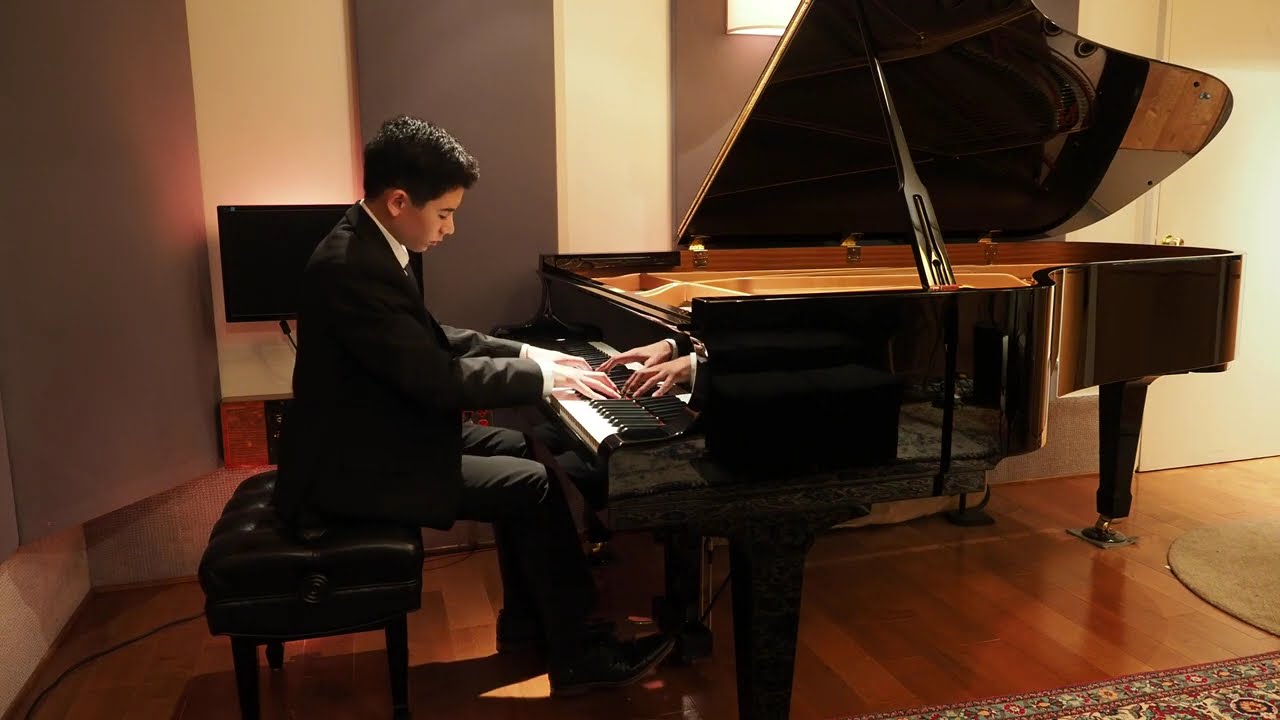 The Nocturne in F# minor, Op. 48, No. 2 Leonardo Dinner (14 yrs)