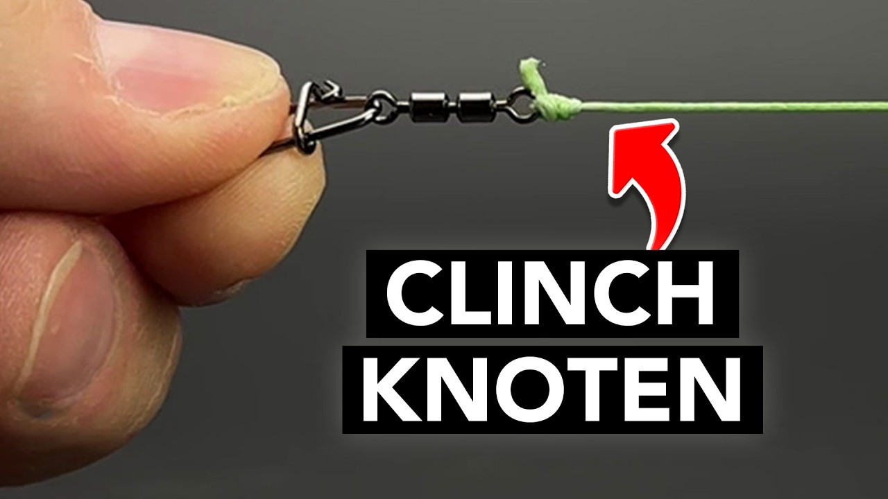 Clinch-Knoten für Angler in 2 Minuten erklärt 🎣 (inkl. verbesserter Variante)