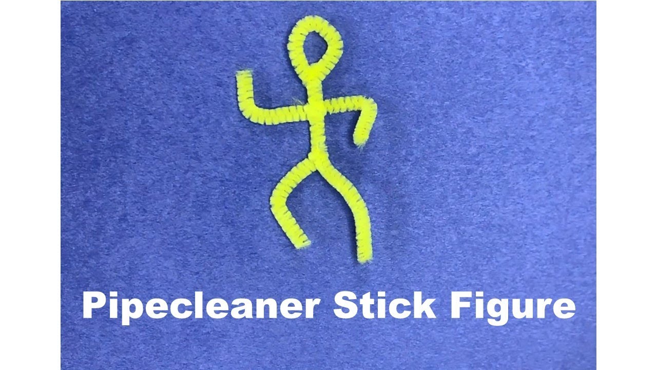 Pipecleaner Stick Figure