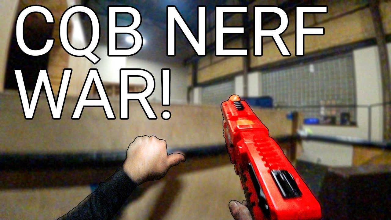 CQB Nerf Gameplay #35 - Storm the Castle [K26 Kronos]