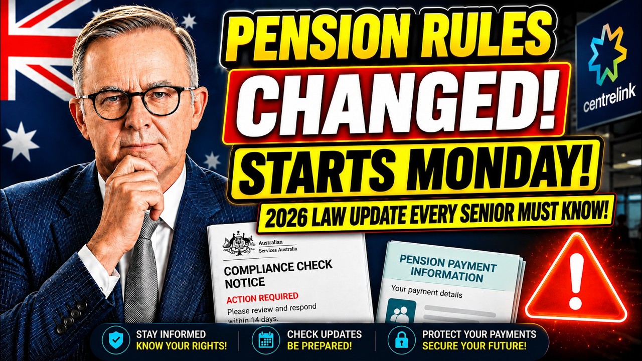 Australia's Pension & Aged Care Rules CHANGED From Monday! 2026 Law Update Every Senior Must Know