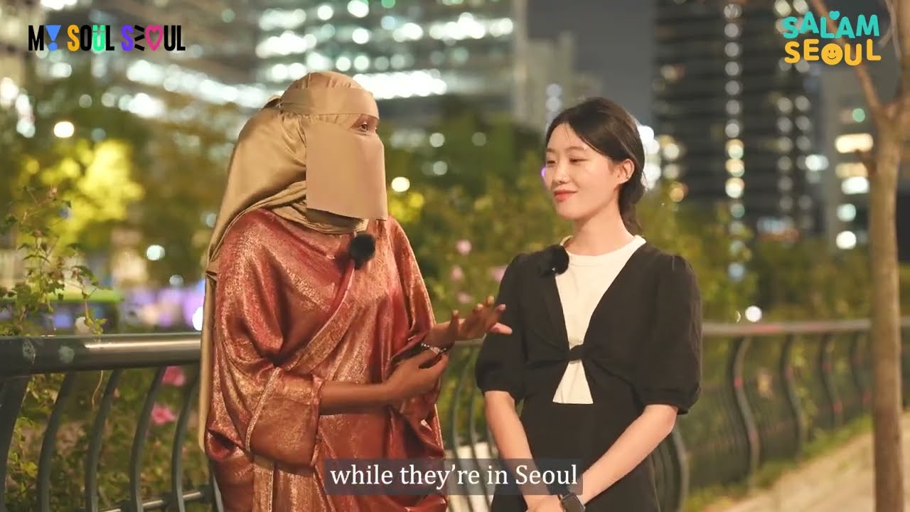 Niqabi Muslim in Seoul: A Day in My Life | Halal Food, Trying on Hanbok, and Sightseeing