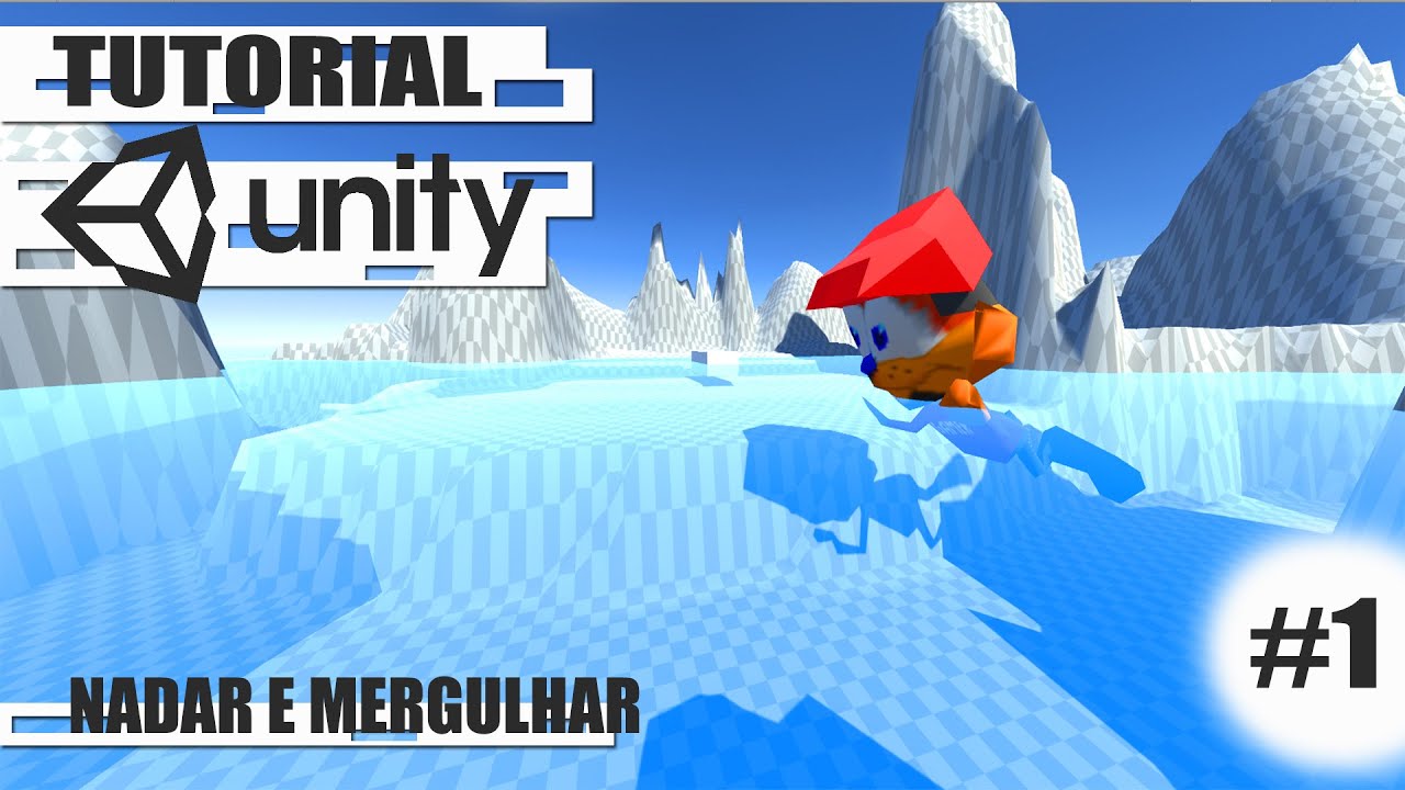 TUTORIAL UNITY: NADAR E MEGULHAR #1 - Física da Água e Animações