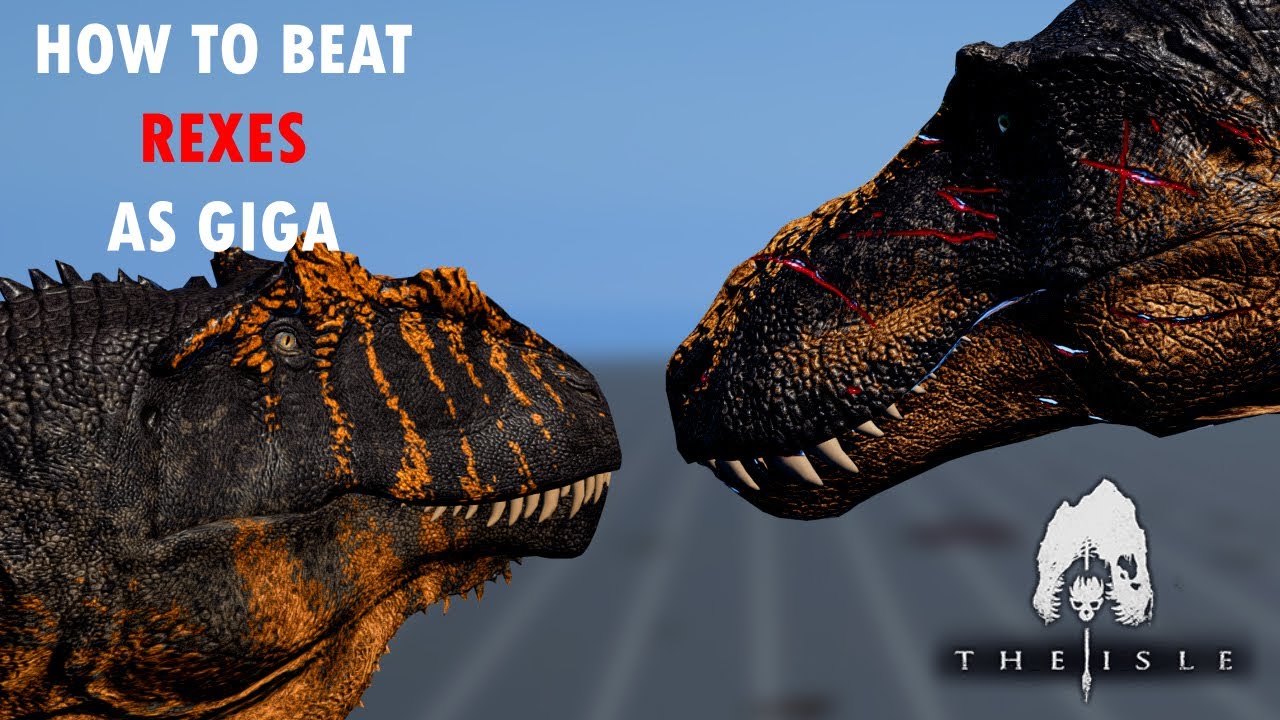 How you can Kill Rex as a Giga - The Isle