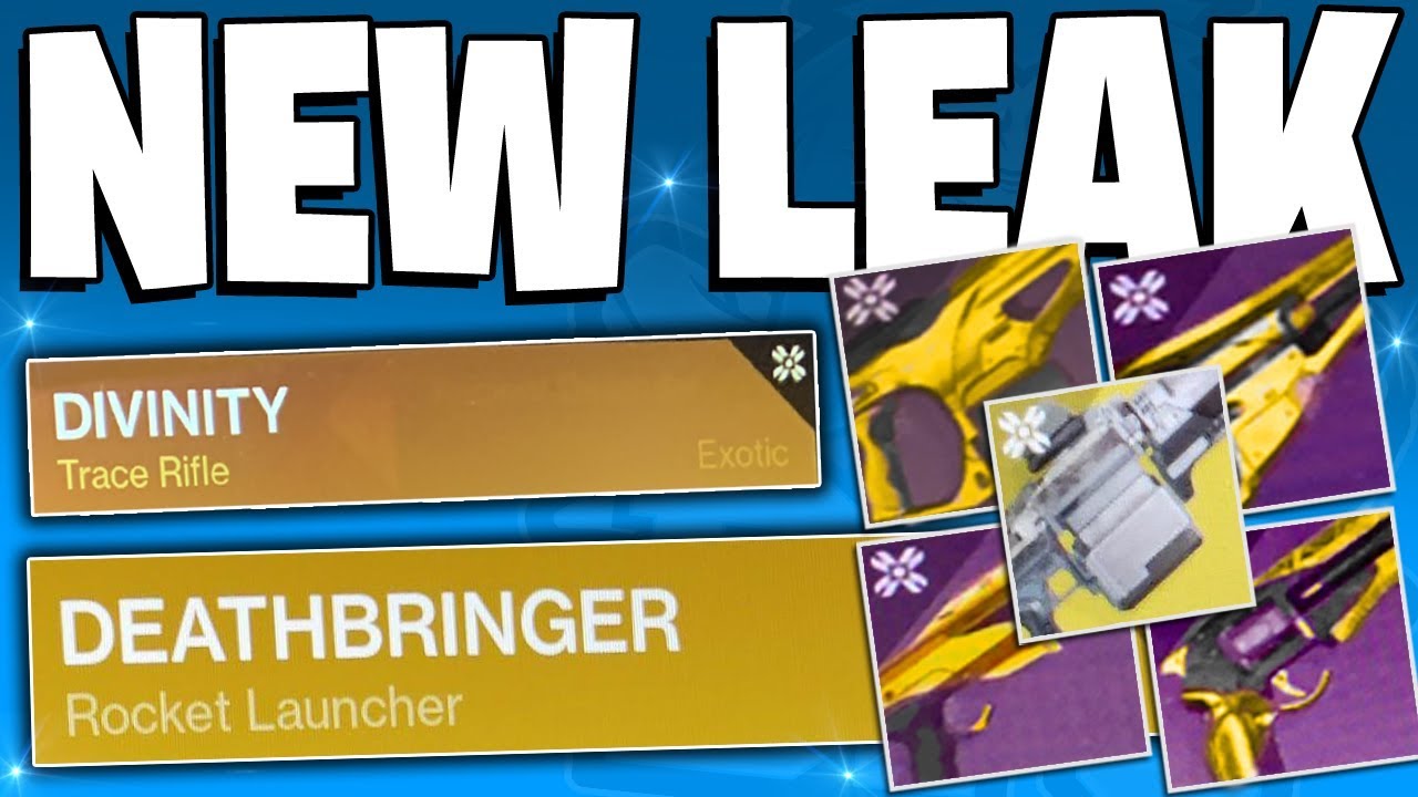 Destiny 2: LEAKED SHADOWKEEP EXOTICS - New Raid / Vex Offensive Gear & Exotic - Void Dragons Breath