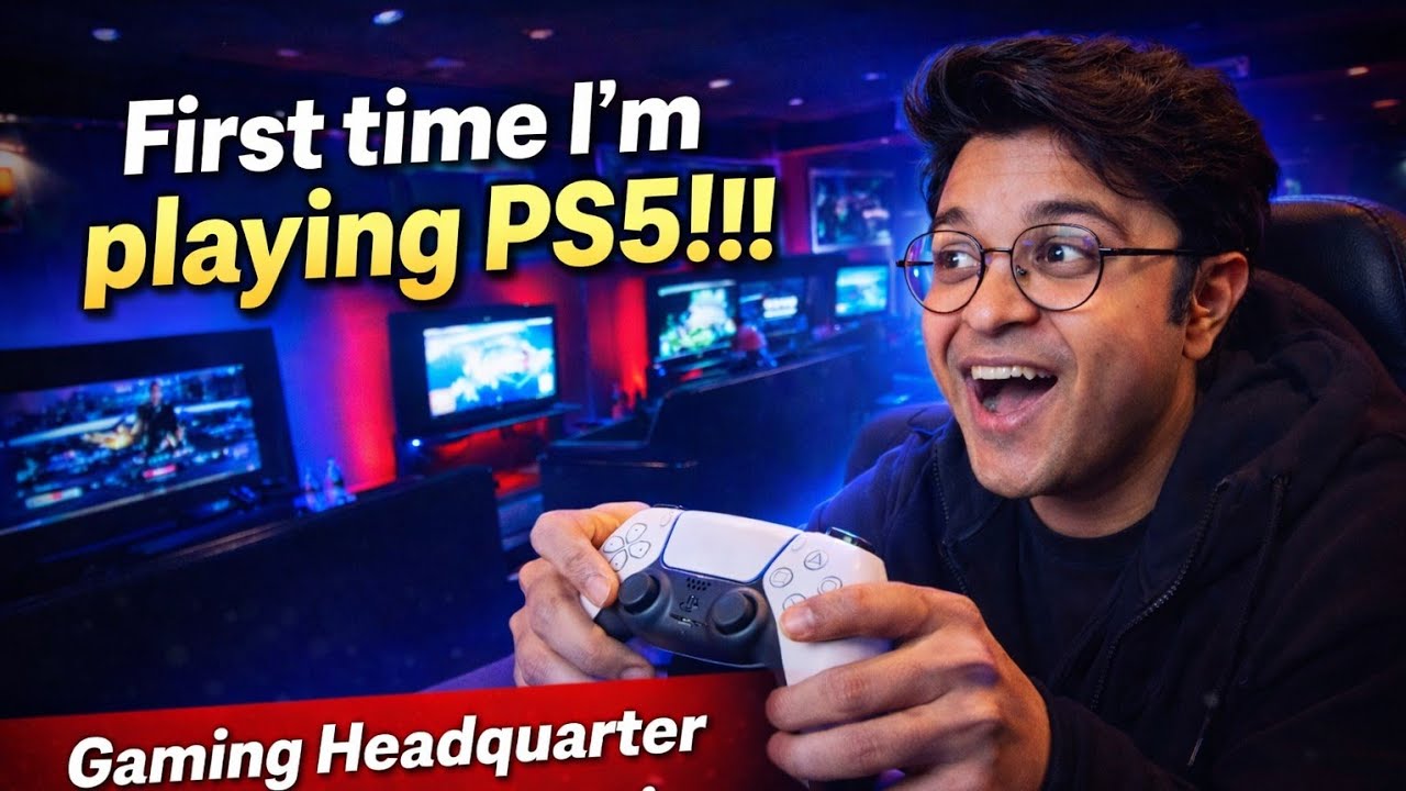 Life Mein Pehli Baar PS5 Khela 😱 | Gaming Headquarter Sant Nagar Burari 🎮🔥 #santnagar #burari 