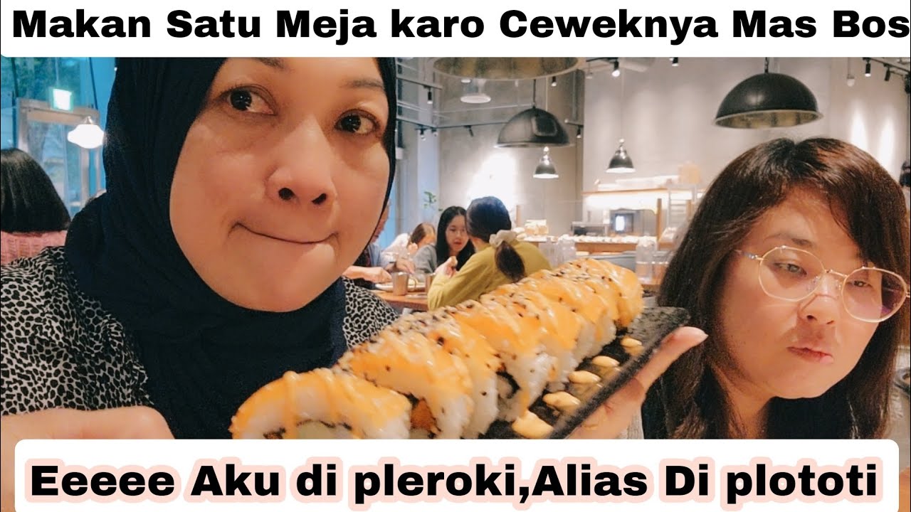Makan Satu Meja Sama Ceweknya Bose Aku Di Pleroki Alias Di plototi