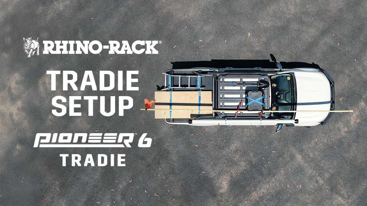 Rhino-Rack | Pioneer 6 Tradie | Tradesman Setup