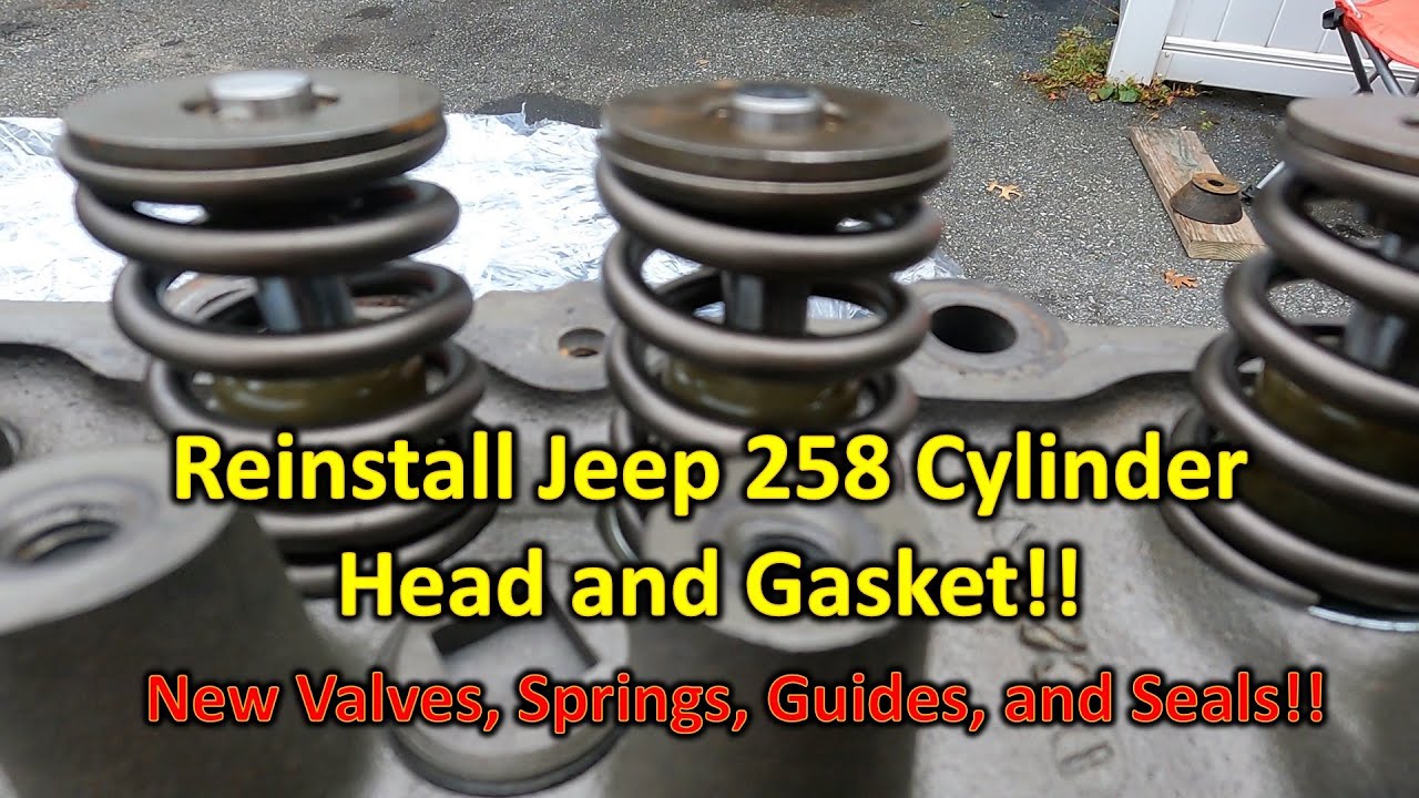 How to Install a Jeep 258 Cylinder Head and Gasket - Part 1