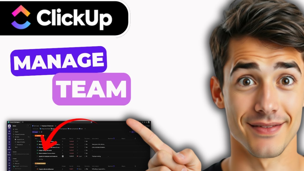 Как управлять сотрудниками и фрилансерами в ClickUp (самый простой способ) (Руководство 2026 года)