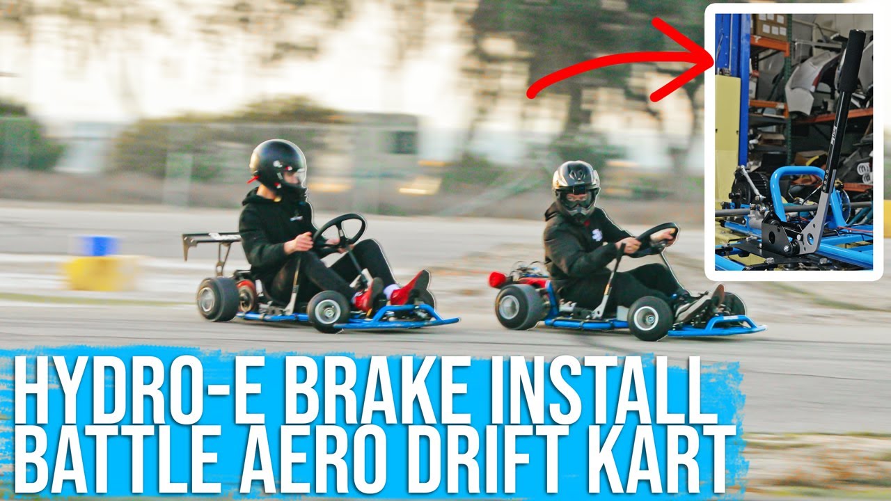 Install & Bleed: Inline Hydro E-Brake / Handbrake on Battle Aero Drift Kart