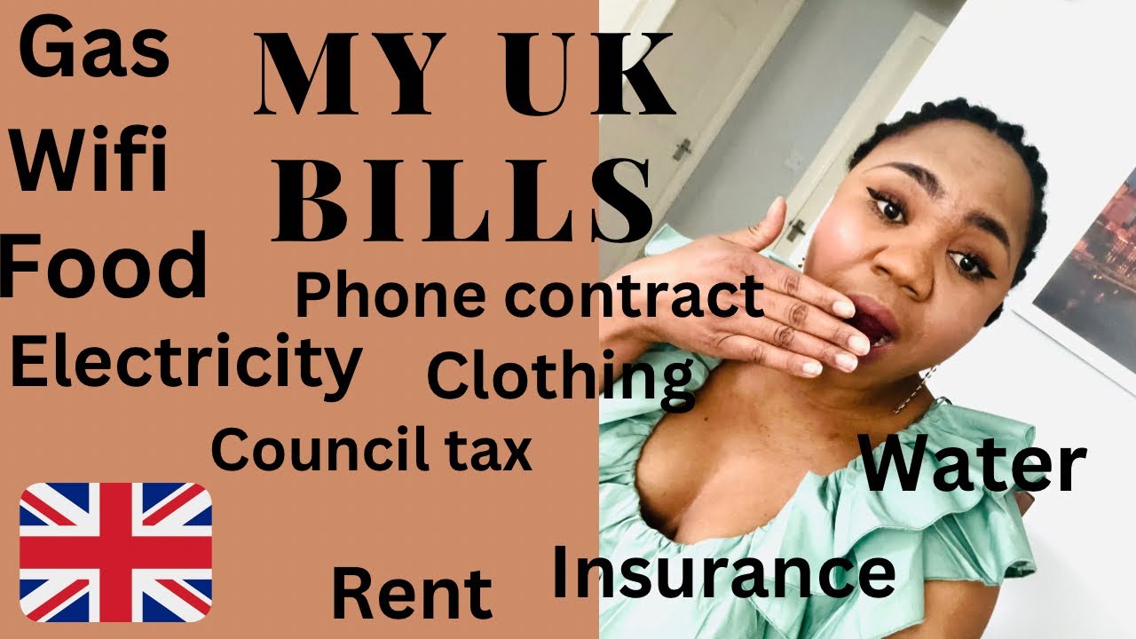 #ukliving ||THE BILLS I PAY IN 🇬🇧 UK|| Namibian YouTuber