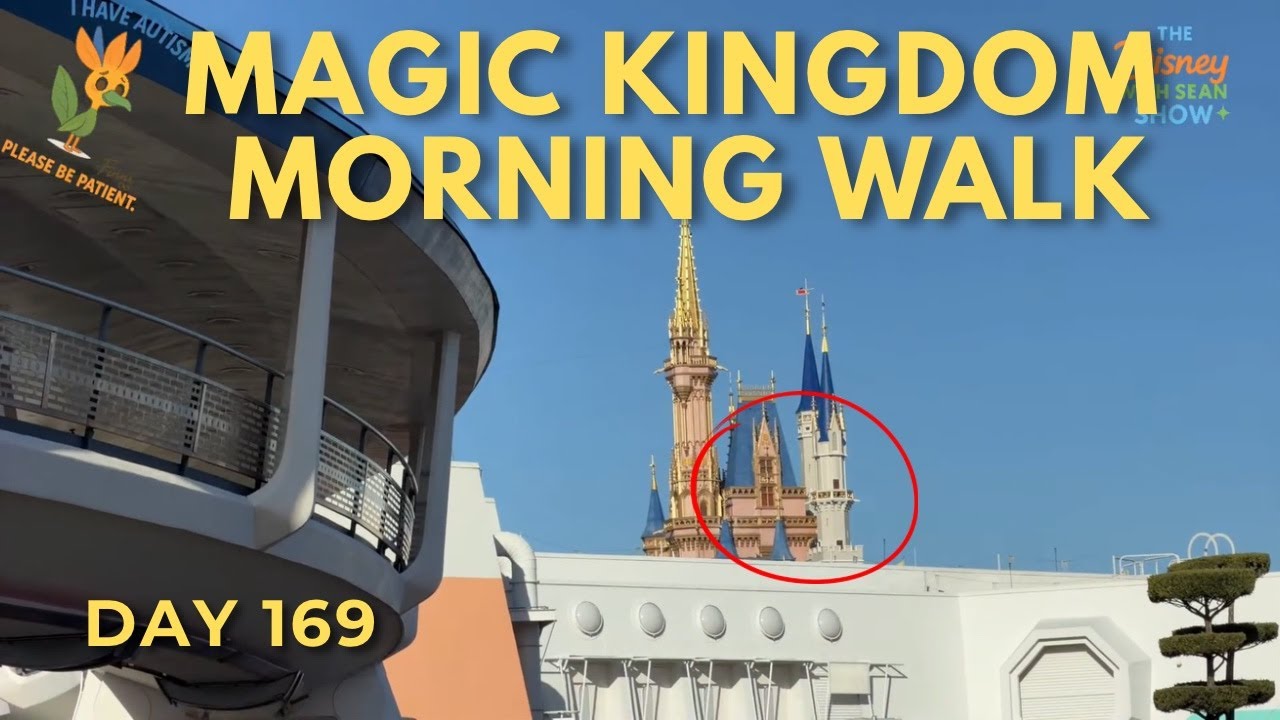 🔴 LIVE: Morning — Calm Disney World Walk & Shows+ rides | Day 169 | #TDWSS