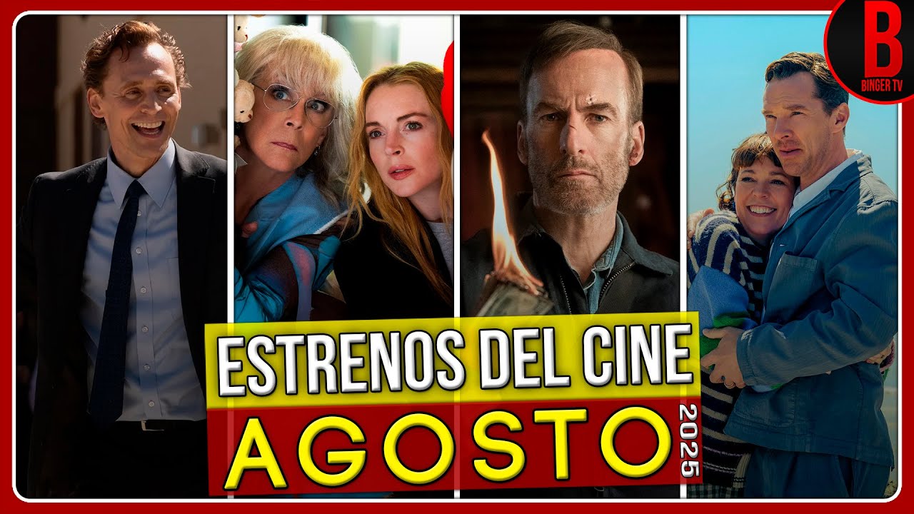 ESTRENOS del CINE AGOSTO 2025 | Películas que se Estrenan en Agosto 2025