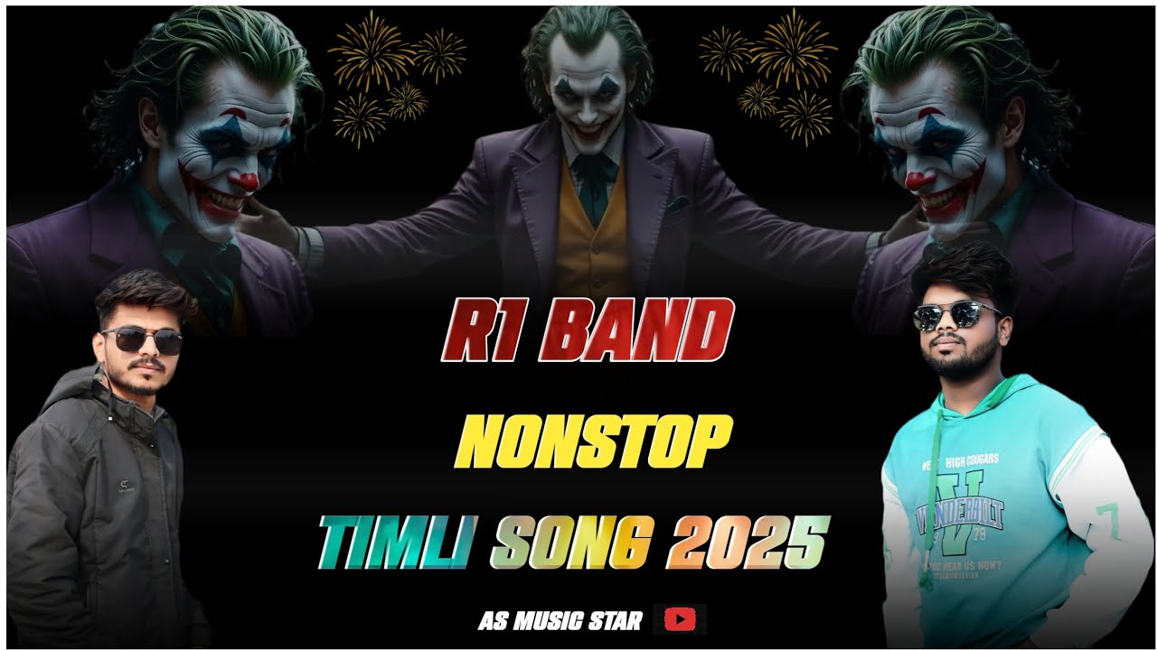 R1 Band | Nonstop Timli Song 2025 | R1 Sapata | Jocker Music | Jiger Singer | AS Music Star