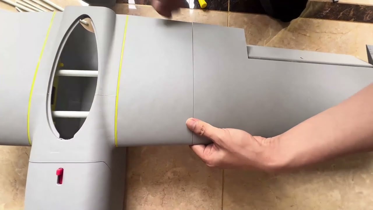 Lightweight 3D printed FPV fixed-wing hardware assembly process #3dprinting #fpv #drone