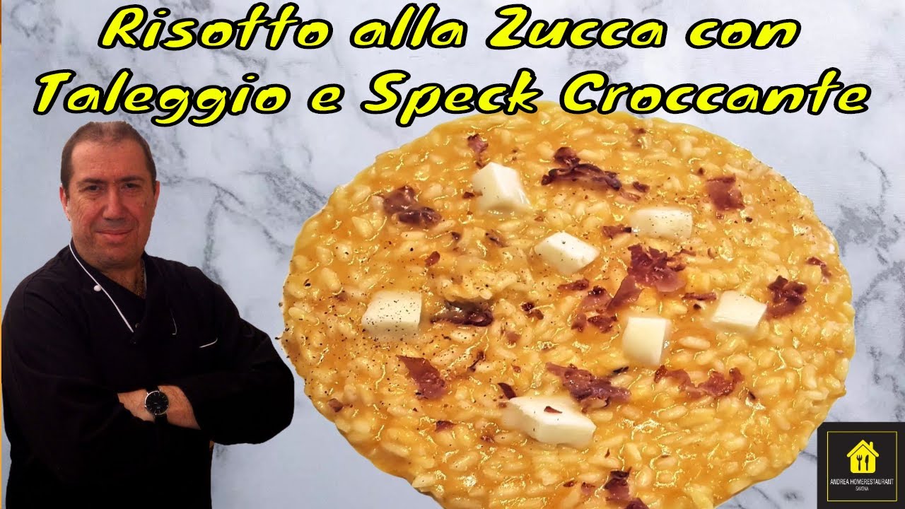 Risotto alla Zucca con Taleggio e Speck Croccante | Cremoso, Facile e Gourmet