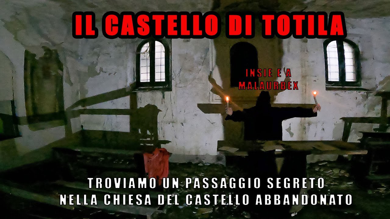 TROVIAMO UN PASSAGGIO SEGRETO NEL CASTELLO ABBANDONATO - URBEX ITALIA