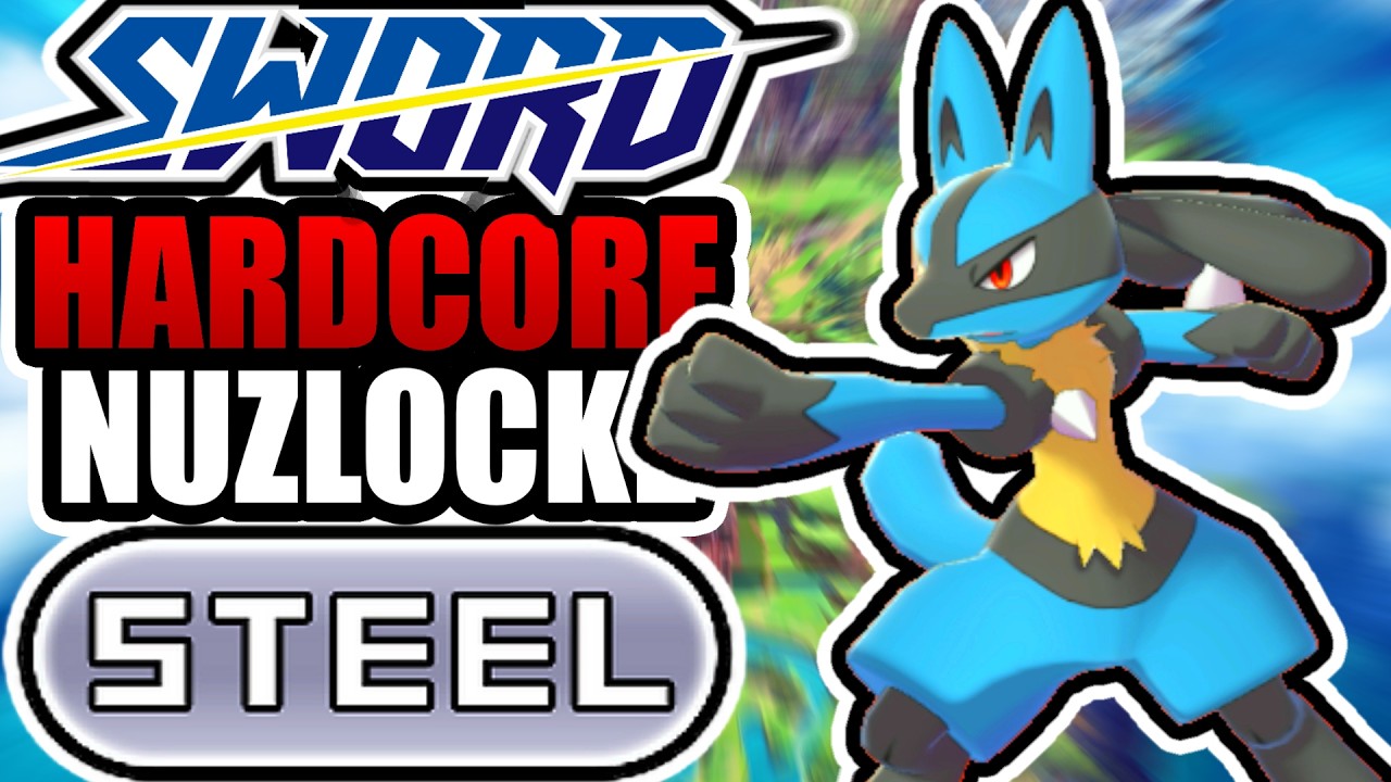 Pok&eacute;mon Sword Hardcore Nuzlocke - Steel Types Only! (No items, No overleveling)