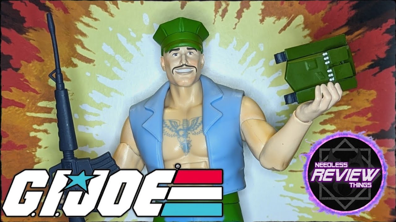 Super 7 GI Joe Ultimates Gung-Ho Needless Unboxing