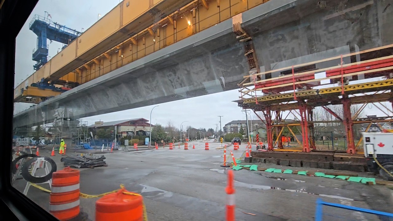 Surrey-Langley Skytrain - Construction Update - March 17th 2026