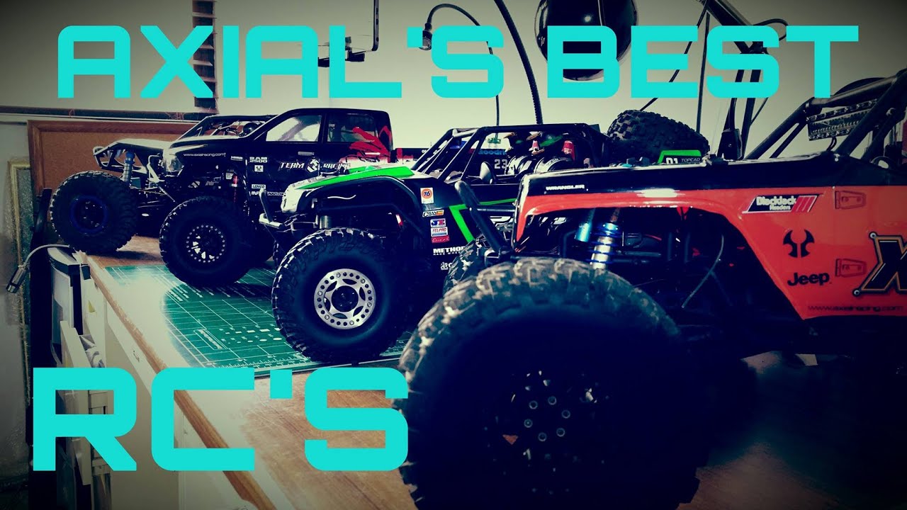 RC Scale - Axial RR10 Bomber, Axial SCX10, Axial Yeti, Axial Wraith (Pilot Video)