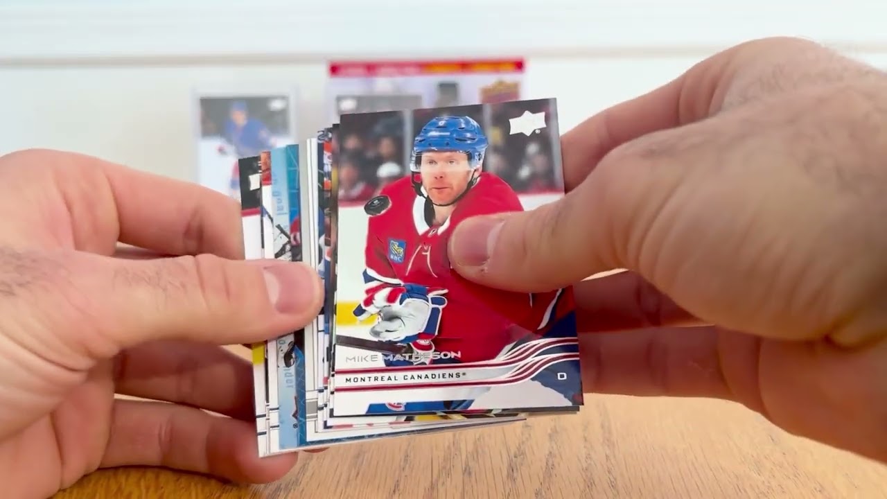 #walmart #megabox #mega #blaster 25-26 #upperdeck #series1 #youngguns #demidov #chase #tradingcards