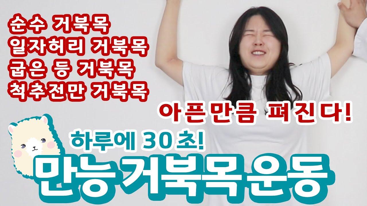 [초고속] 만능거북목 교정운동 | 정파카