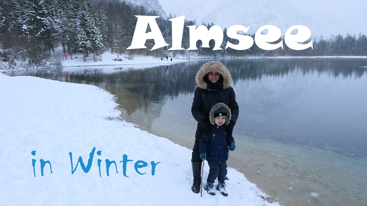 Almsee in Winter, Salzkammergut, Austria I The Wanderlust Family
