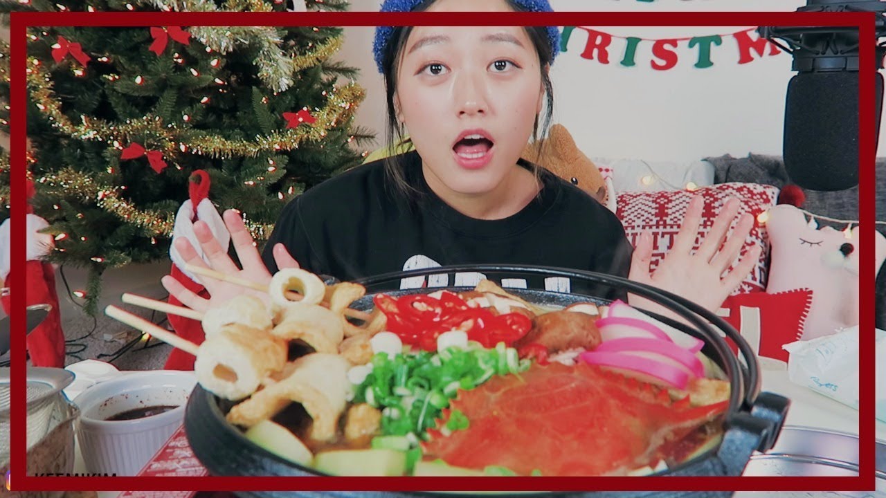 Fish Series #2 | Odeng(fishcakes) Casserole Recipe Mukbang!